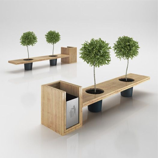 Mobiliario urbano de diseño